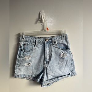 High waisted shorts